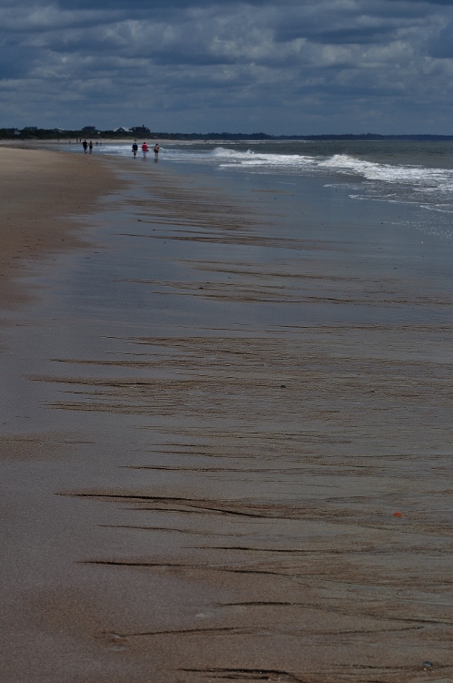 the beach